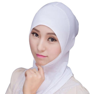 Women Hijabs Muslim Hijab Stretch Turban Cotton Wrap Headscarf Rectangle Shawl Head Coverings 2018 Solid Color Hijabs T6